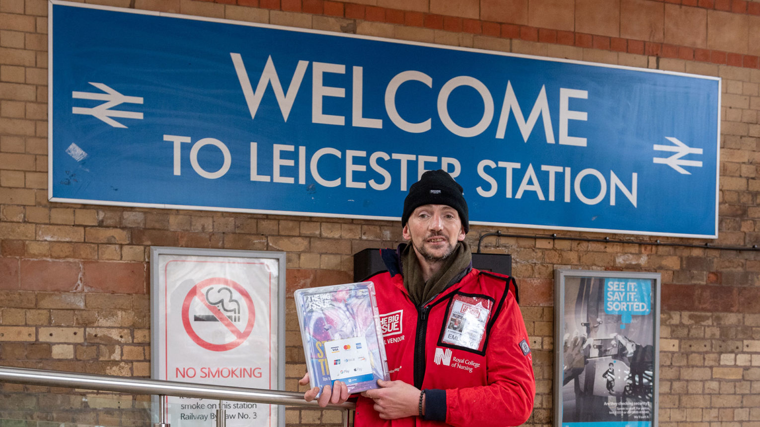 Leicester vendor David Bailey: “Things were looking up before Covid-19”