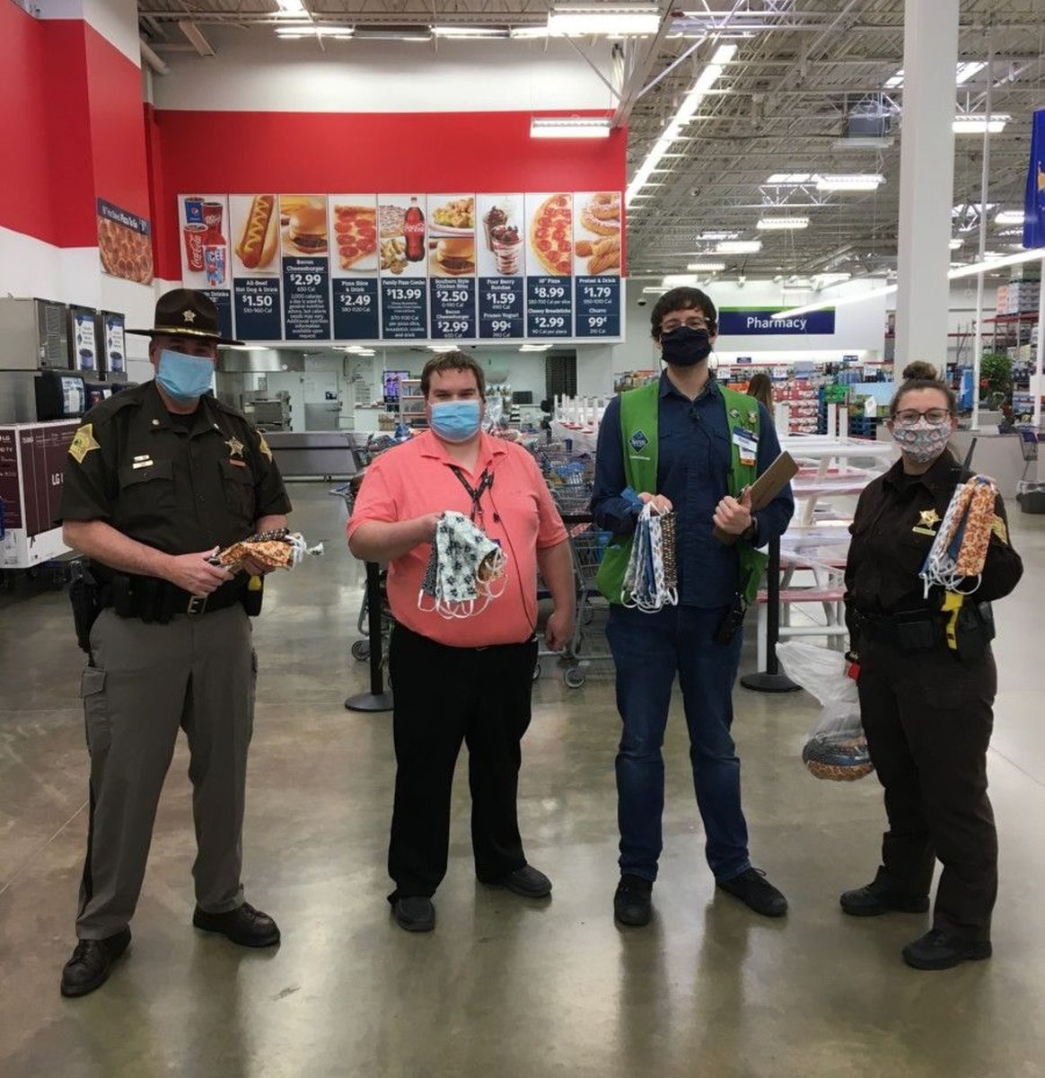 Women in jail’s drug treatment program make masks to donate